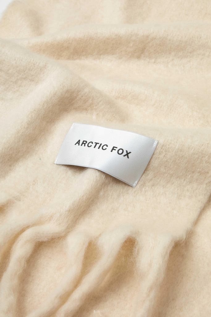 Arctic Fox Reykjavik Scarf in Pebble Beige at Parc Shop | Minneapolis, MN