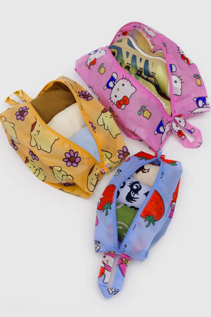 Baggu 3D Zip Set in Hello Kitty & Friends Florals at Parc Shop | Minneapolis, MN