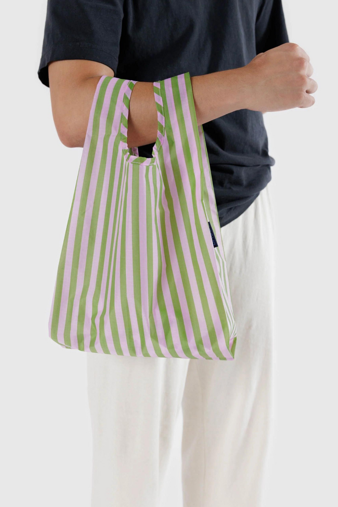 Baby Baggu in Avocado Candy Stripe at Parc ShopBaby Baggu in Avocado Candy Stripe at Parc Shop