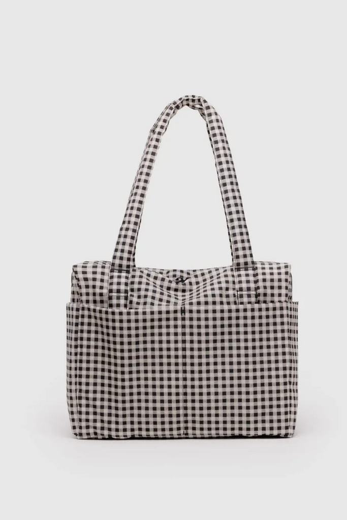 Baggu Small Cloud Carry-On in Black & White Gingham at Parc Shop | Minneapolis, MN