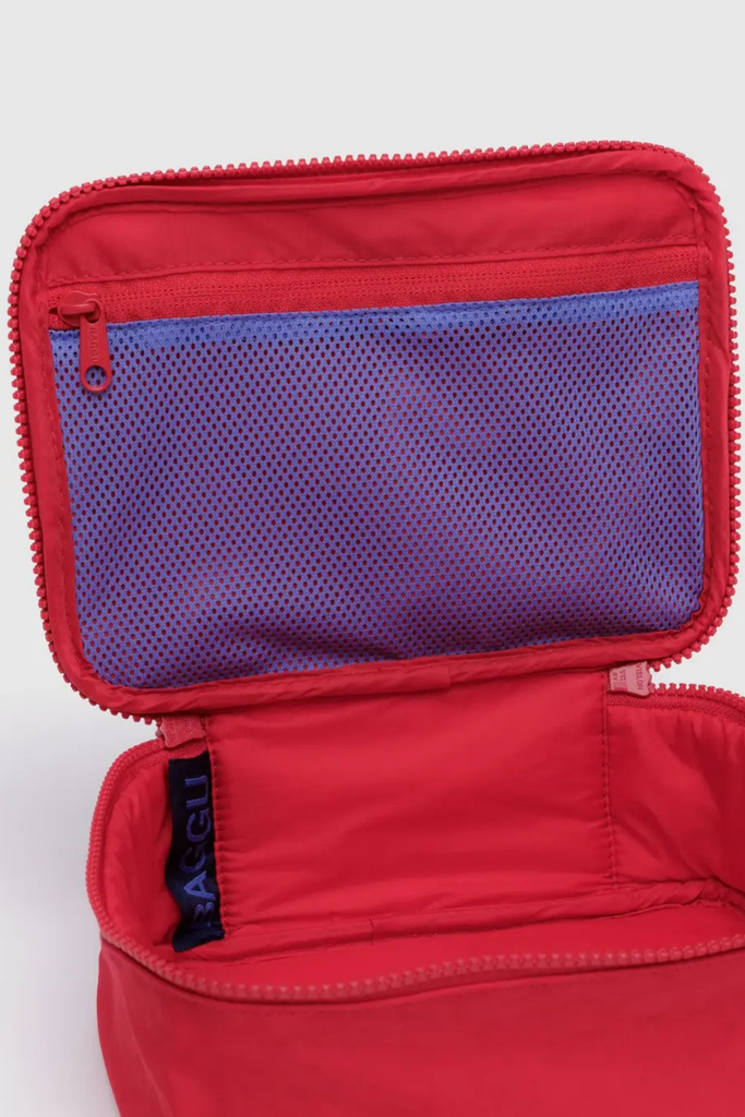 Baggu Small Cosmetic Case in Candy Apple at Parc Shop | Minneapolis, MN