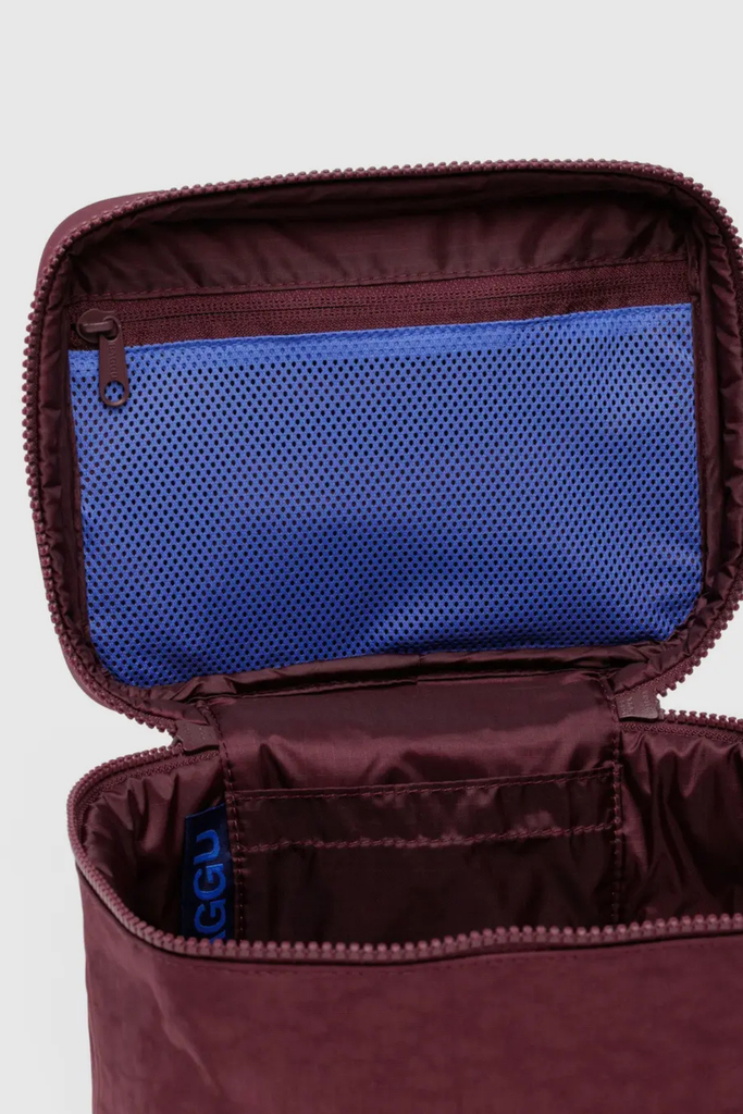 Baggu Large Cosmetic Case in Mahogany at Parc Shop | Minneapolis, MN