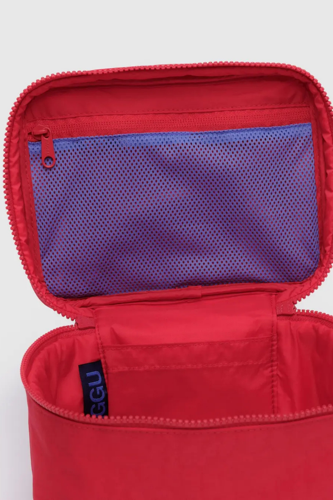 Baggu Large Cosmetic Case in Candy Apple at Parc Shop | Minneapolis, MN