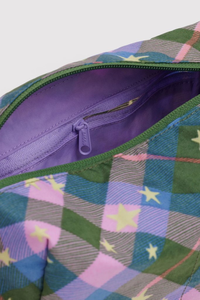 Baggu Dopp Kit in Green Star Plaid at Parc Shop | Minneapolis, MN