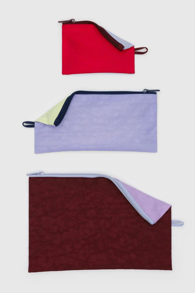 Baggu Flat Pouch Set in Kaleidoscope Mix at Parc Shop | Minneapolis, MN