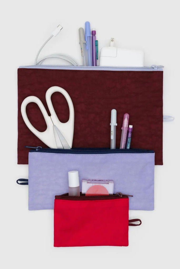 Baggu Flat Pouch Set in Kaleidoscope Mix at Parc Shop | Minneapolis, MN