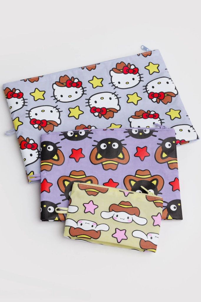 Baggu Go Pouch Set in Hello Kitty & Friends Western at Parc Shop | Minneapolis, MN