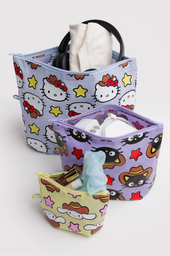 Baggu Go Pouch Set in Hello Kitty & Friends Western at Parc Shop | Minneapolis, MN