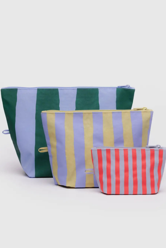 Baggu Go Pouch Set in Painted Stripe at Parc Shop | Minneapolis, MN