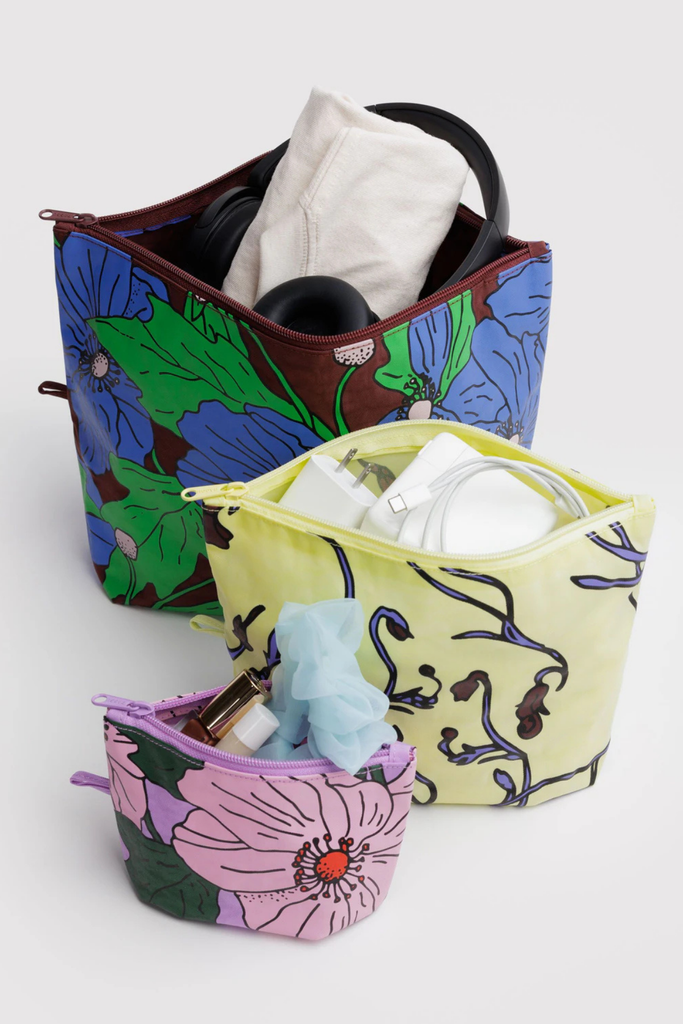 Baggu Go Pouch Set in Poppy Mix at Parc Shop | Minneapolis, MN