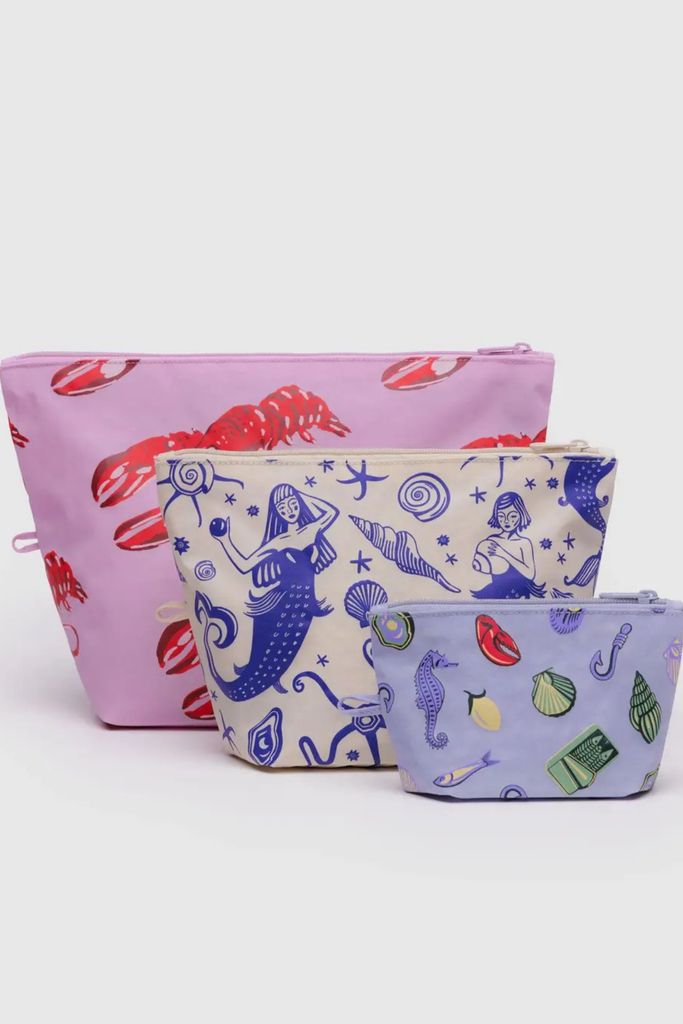 Baggu Go Pouch Set in Sea Creatures at Parc Shop | Minneapolis, MN