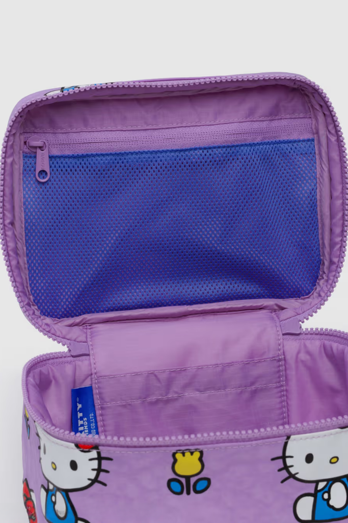 Baggu Large Cosmetic Case in Hello Kitty Pink at Parc Shop | Minneapolis, MN