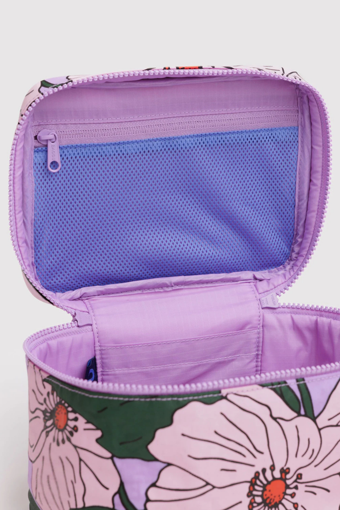 Baggu Large Cosmetic Case in Pink Poppy at Parc Shop | Minneapolis, MN
