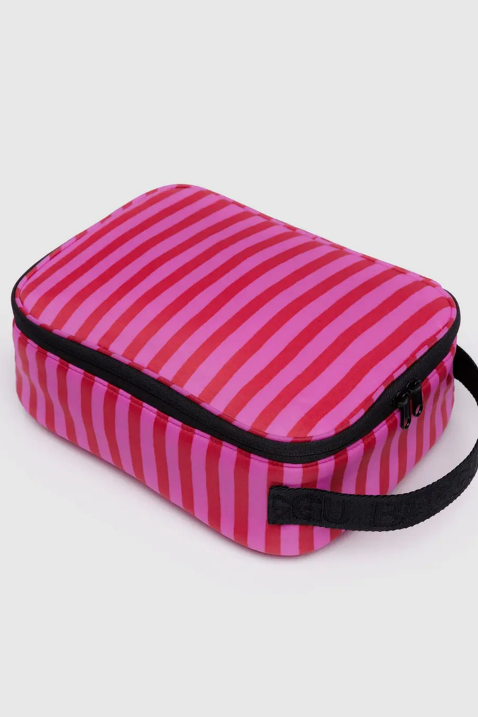 Baggu Lunch Box in Pink & Red Painted Stripe at Parc Shop | Minneapolis, MN