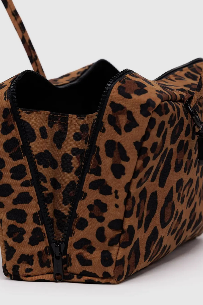 Baggu Nylon Bowler Bag in Leopard at Parc Shop | Minneapolis, MN
