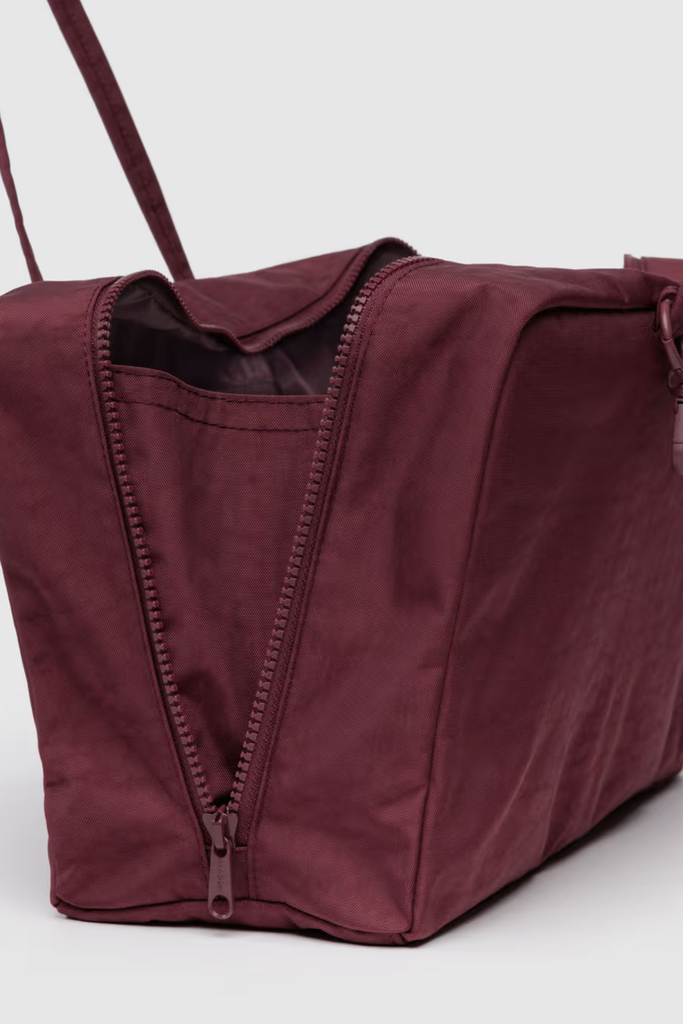 Baggu Medium Nylon Bowler Bag in Mahogany at Parc Shop | Minneapolis, MN