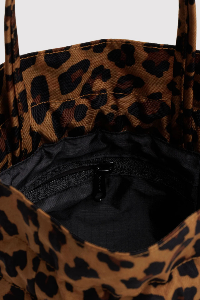 Baggu Nylon Drawstring Bag in Leopard at Parc Shop | Minneapolis, MN