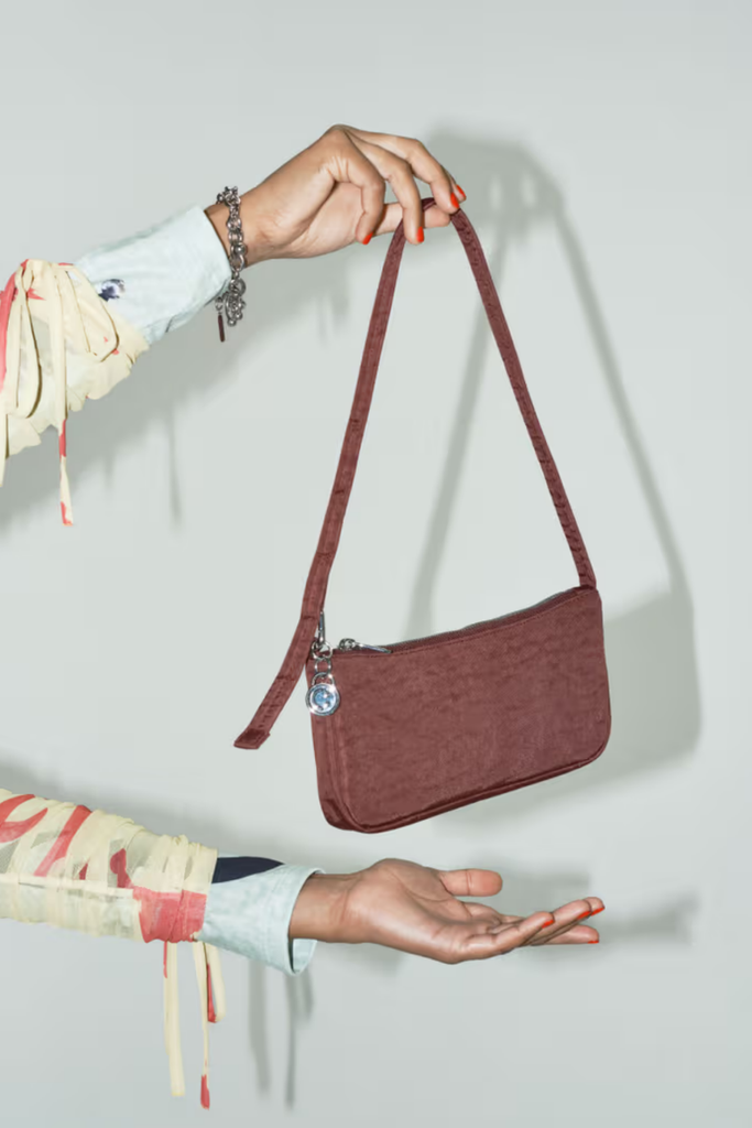Baggu Nylon Pochette in Mahogany at Parc Shop | Minneapolis, MN