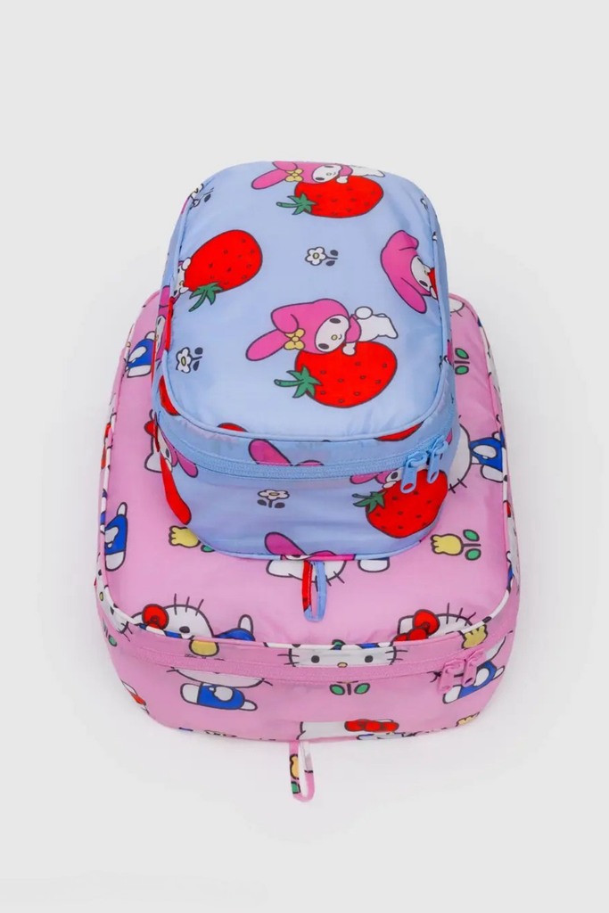 Baggu Packing Cube Set in Hello Kitty & Friends Florals at Parc Shop | Minneapolis, MN