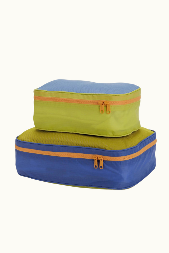 Baggu Packing Cube Set in Mesh Sunny Set at Parc Shop
