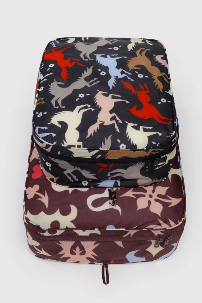 Baggu Large Packing Cube Set in Western Cut Outs at Parc Shop | Minneapolis, MN