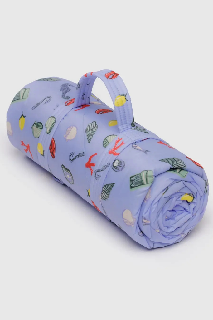 Baggu Puffy Picnic Blanket in Sea Charms at Parc Shop | Minneapolis, MN