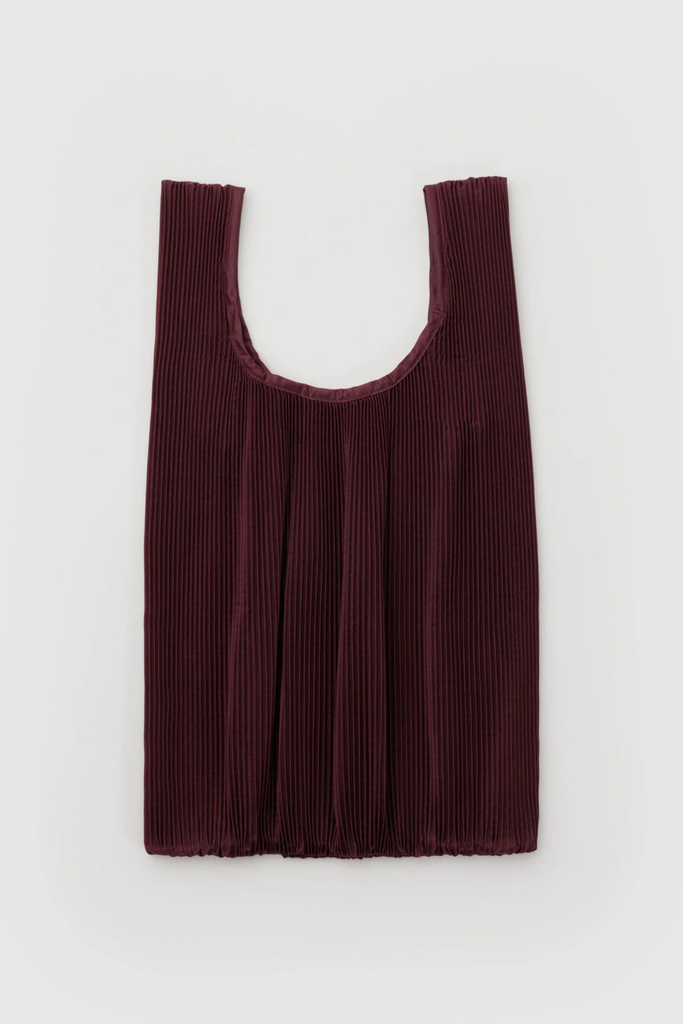 Pleated Baggu in Mahogany at Parc Shop | Minneapolis, MN 