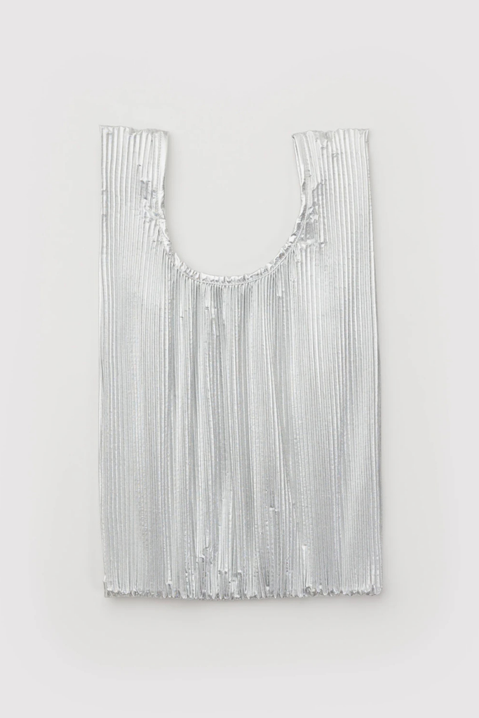 Pleated Baggu in Chrome Metallic at Parc Shop | Minneapolis, MN