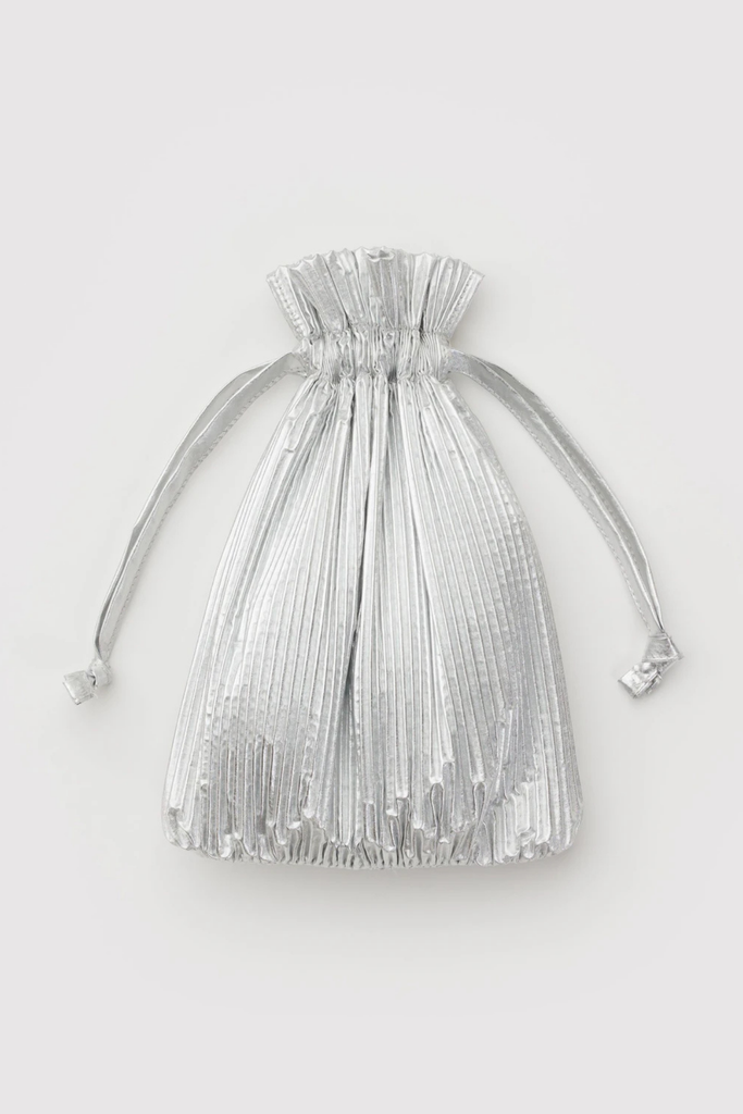 Pleated Baggu in Chrome Metallic at Parc Shop | Minneapolis, MN