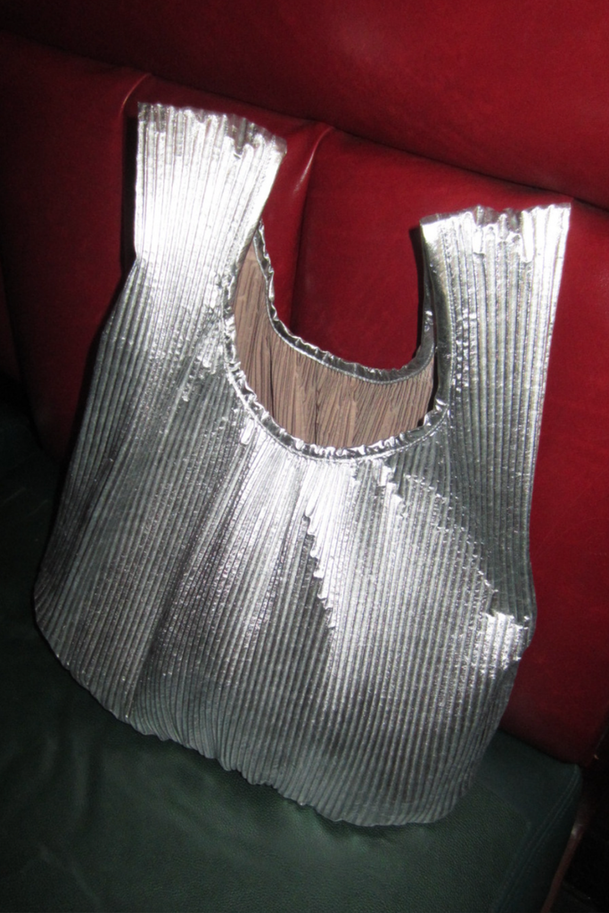 Pleated Baggu in Chrome Metallic at Parc Shop | Minneapolis, MN