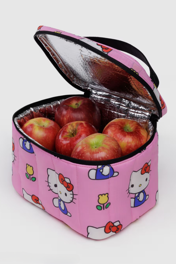 Baggy Puffy Lunch Bag in Hello Kitty PInk at Parc Shop | Minneapolis, MN