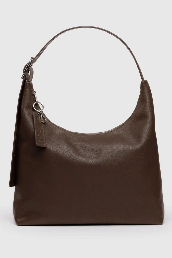 Baggu Recycled Leather Shoulder Bag in Brown at Parc Shop | Minneapolis, MN