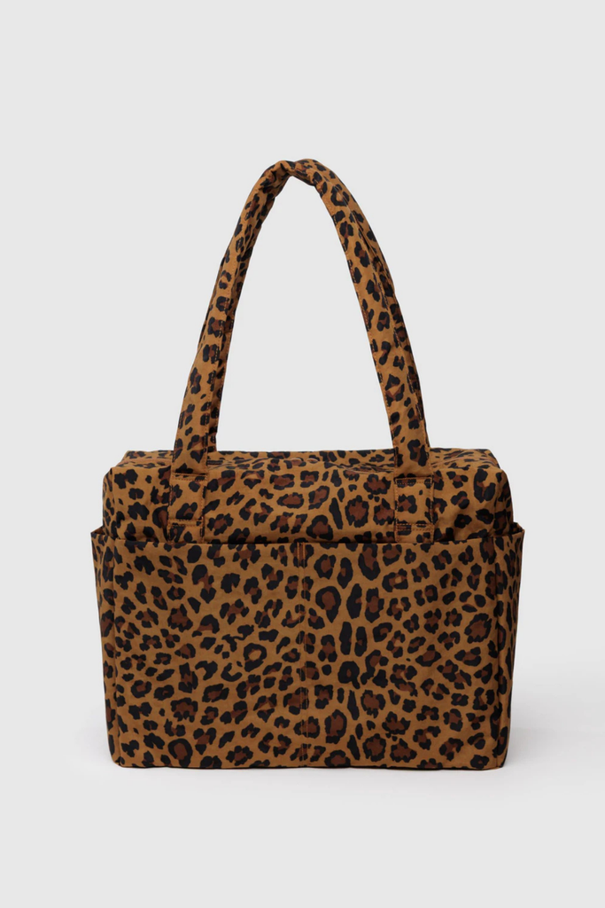 Baggu Small Cloud Carry-On in Leopard at Parc Shop | Minneapolis, MN