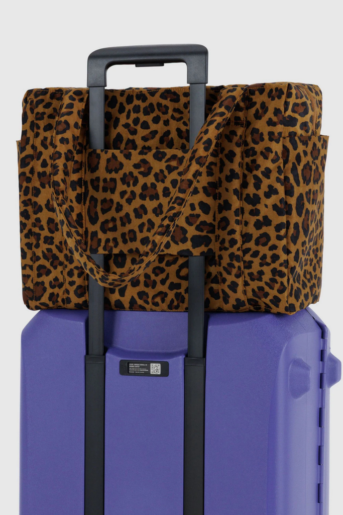 Baggu Small Cloud Carry-On in Leopard at Parc Shop | Minneapolis, MN