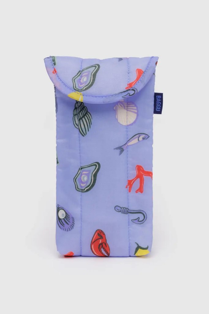 Baggu Puffy Glasses Sleeve in Sea Charms at Parc Shop | Minneapolis, MN
