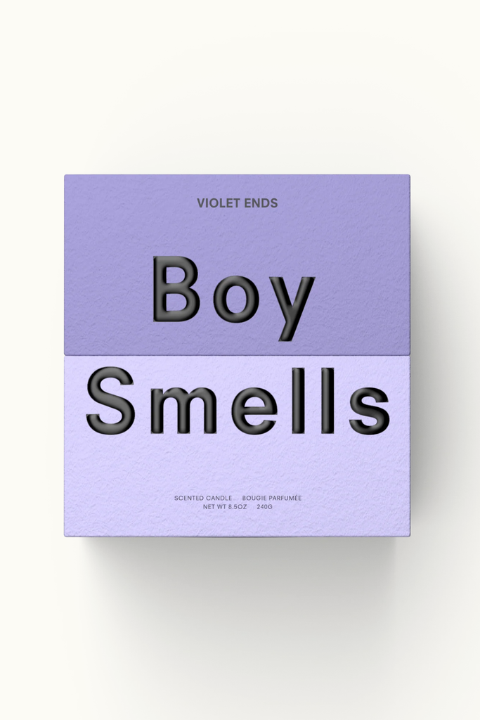 Boy Smells Violet Ends Hero Candle at Parc Shop | Minneapolis, MN