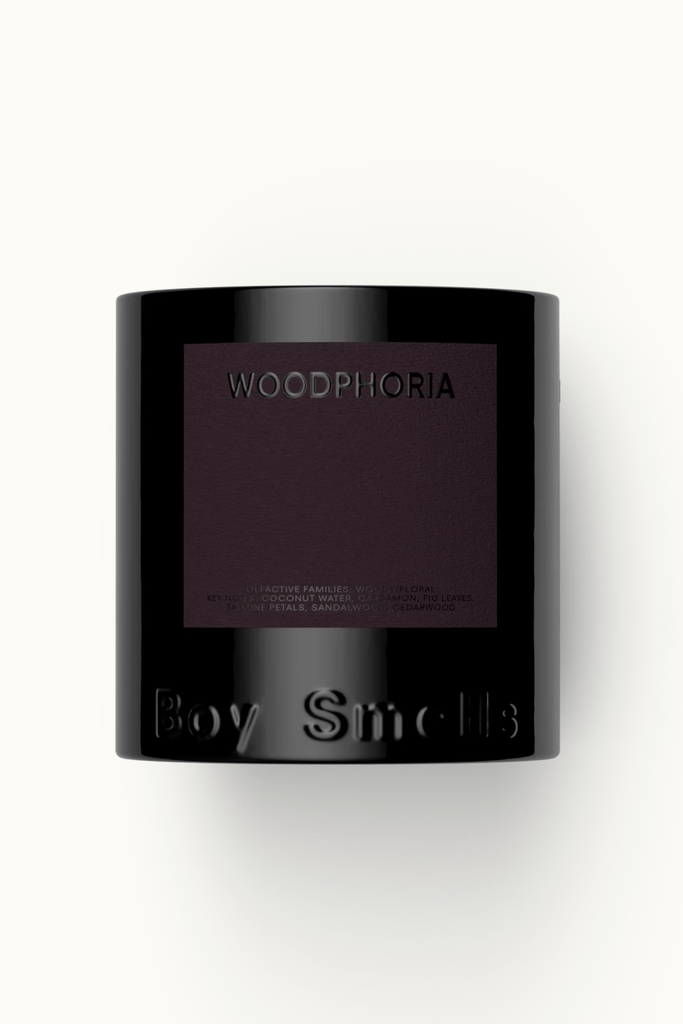 Boy Smells Woodphoria Hero Candle at Parc Shop | Minneapolis, MN