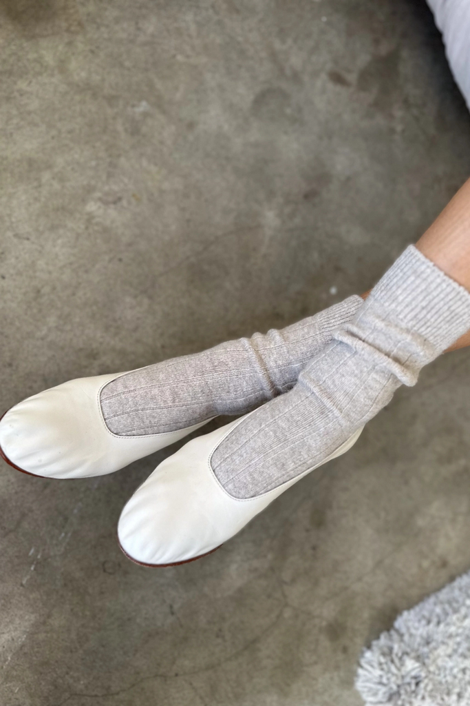 Le Bon Shoppe - Classic Cashmere Socks - Fawn - Parc Shop