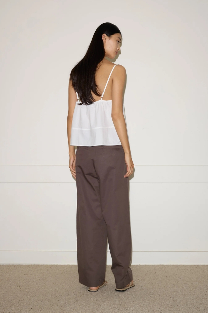 Deiji Studios Seam Top in White at Parc Shop |Minneapolis, MN