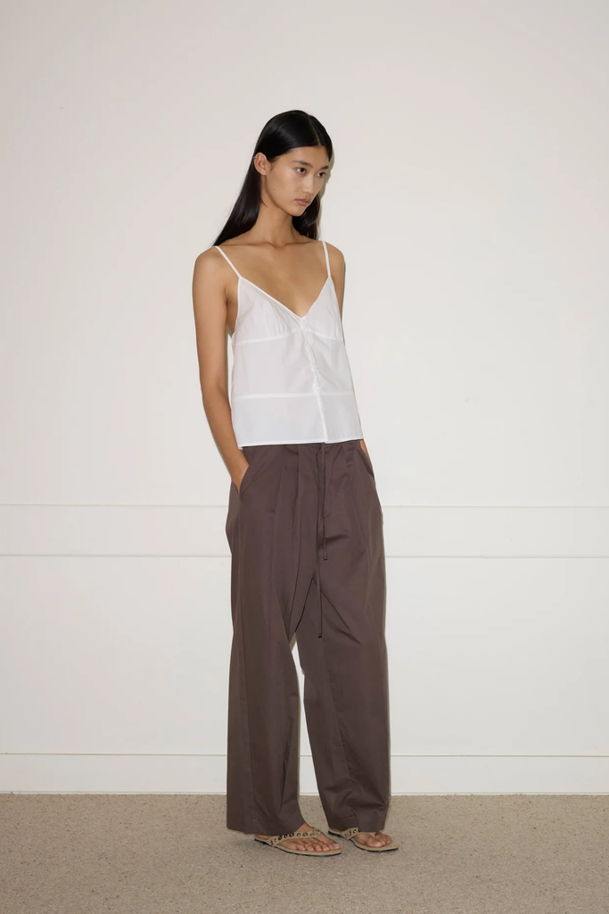 Deiji Studios Seam Top in White at Parc Shop |Minneapolis, MN