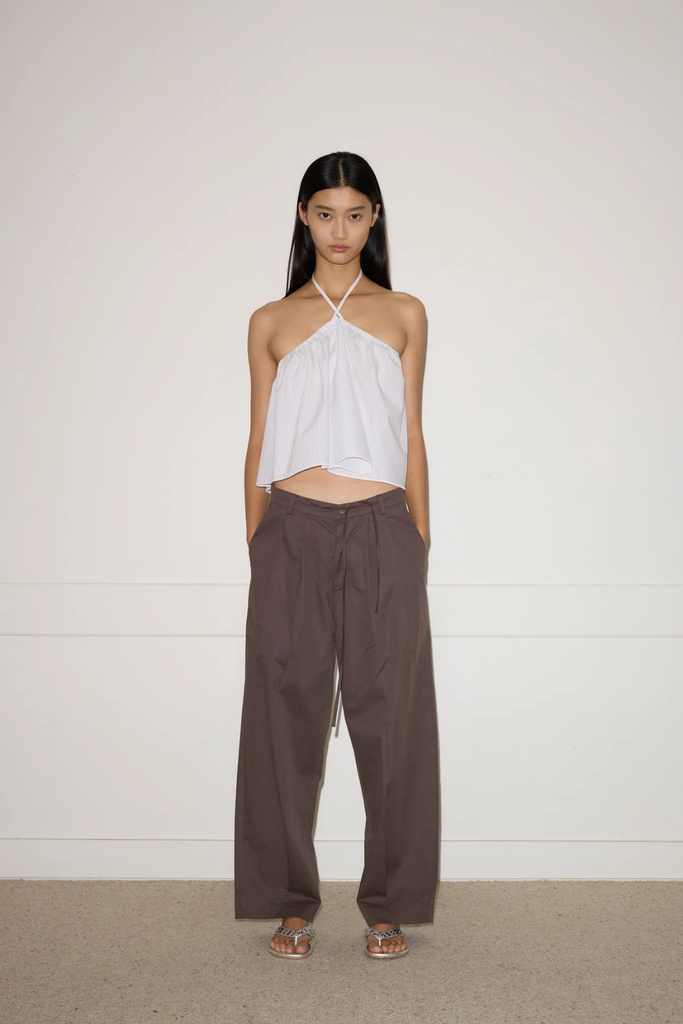 Deiji Studios Turn Pant in Cocoa at Parc Shop | Minneapolis, MN