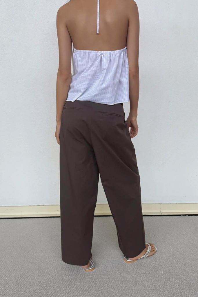 Deiji Studios Turn Pant in Cocoa at Parc Shop | Minneapolis, MN