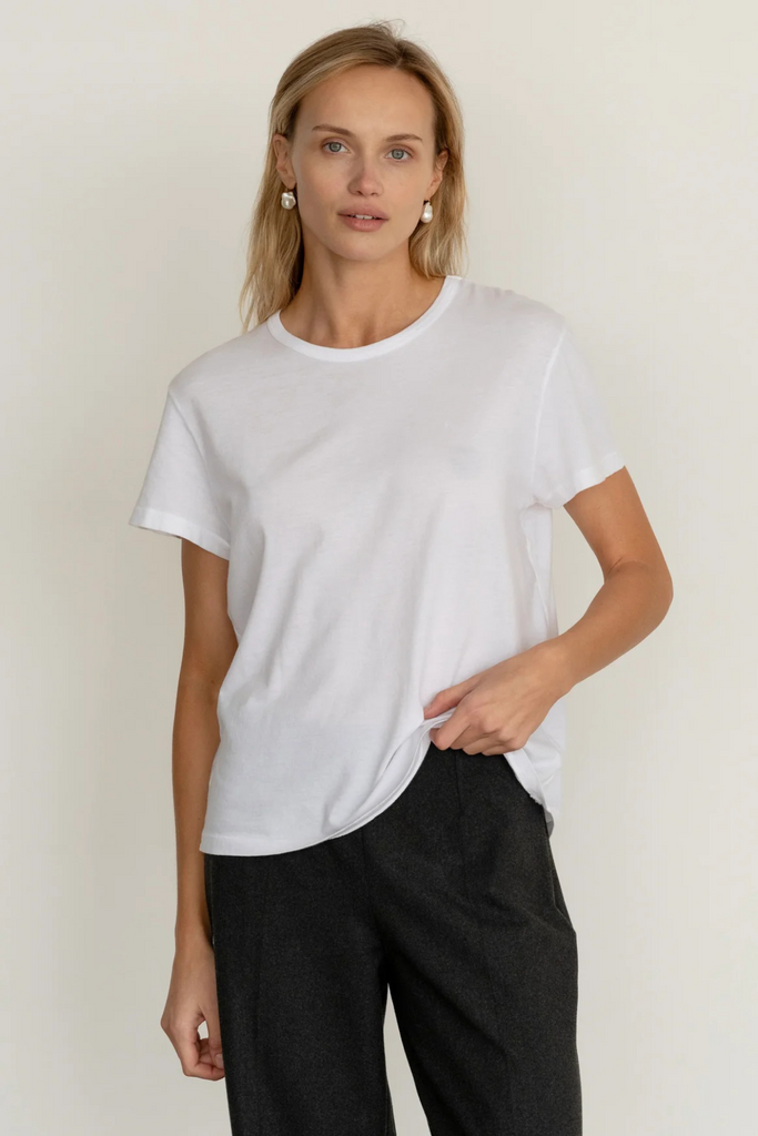 Donni Jersey Tee in Powder at Parc Shop | Minneapolis, MN