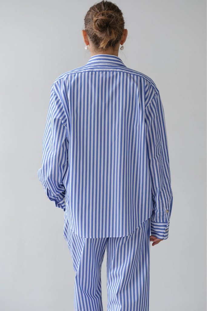 Donni The Pop Shirt in Azure at Parc Shop | Minneapolis, MN