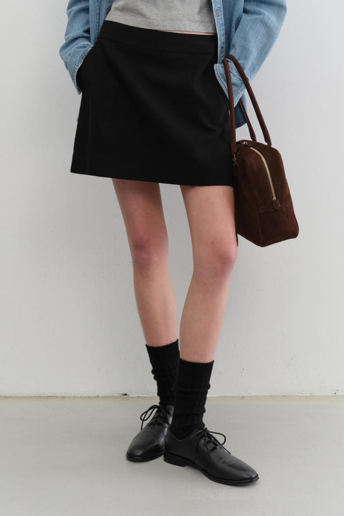 Dunst Mini Skirt in Black at Parc Shop | Minneapolis, mN