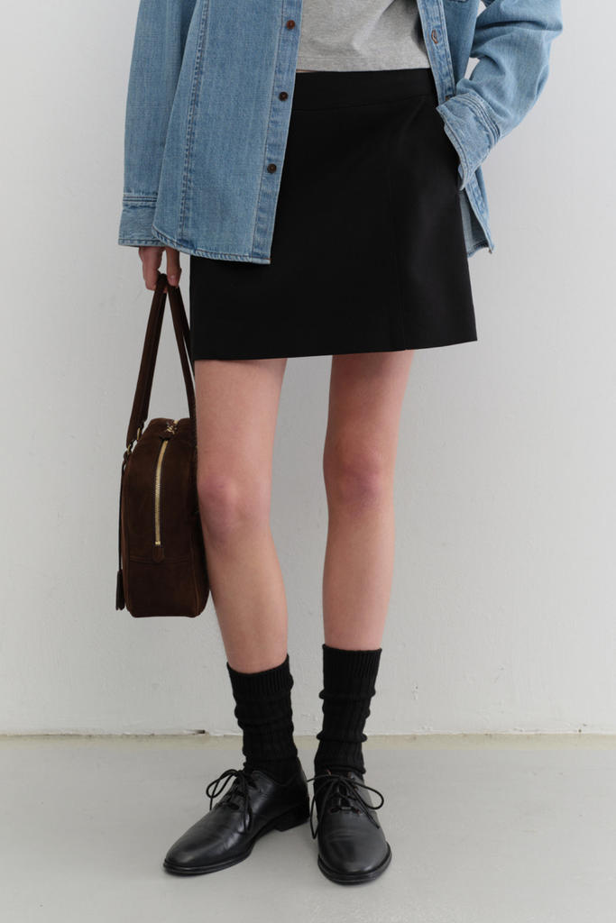 Dunst Mini Skirt in Black at Parc Shop | Minneapolis, MN
