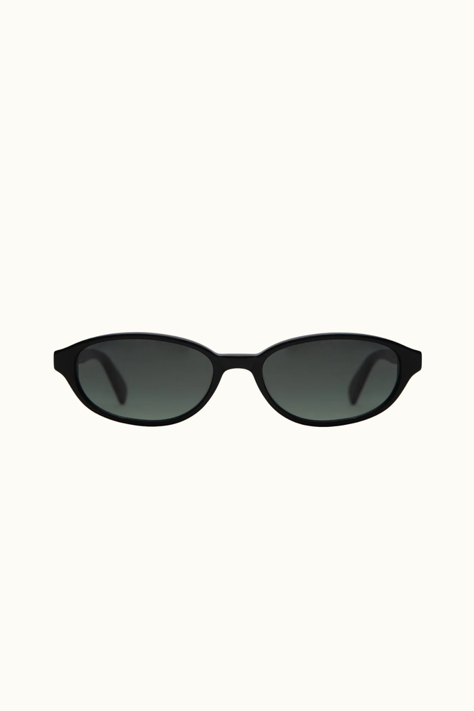 Elisa Johnson Dakota Sunglasses in Gloss Black at Parc Shop | Minnepaolis, MN
