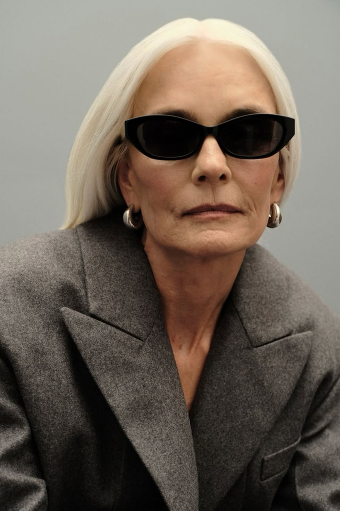 Elisa Johnson Dani Sunglasses in Gloss Black at Parc Shop | Minneapolis, MN