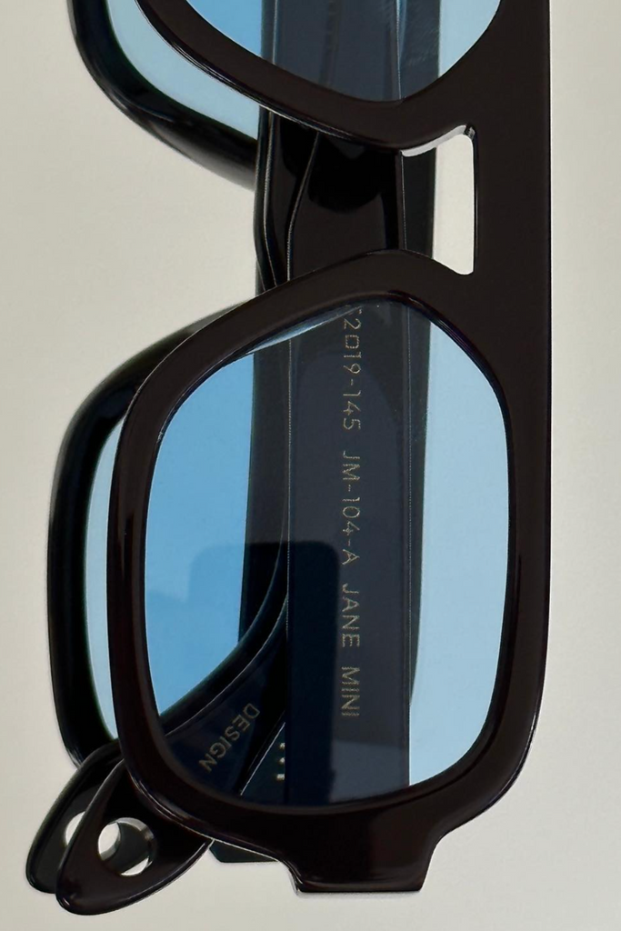 Elisa Johnson Jane Mini Sunglasses in Dark Brown at Parc Shop | Minneapolis, MN