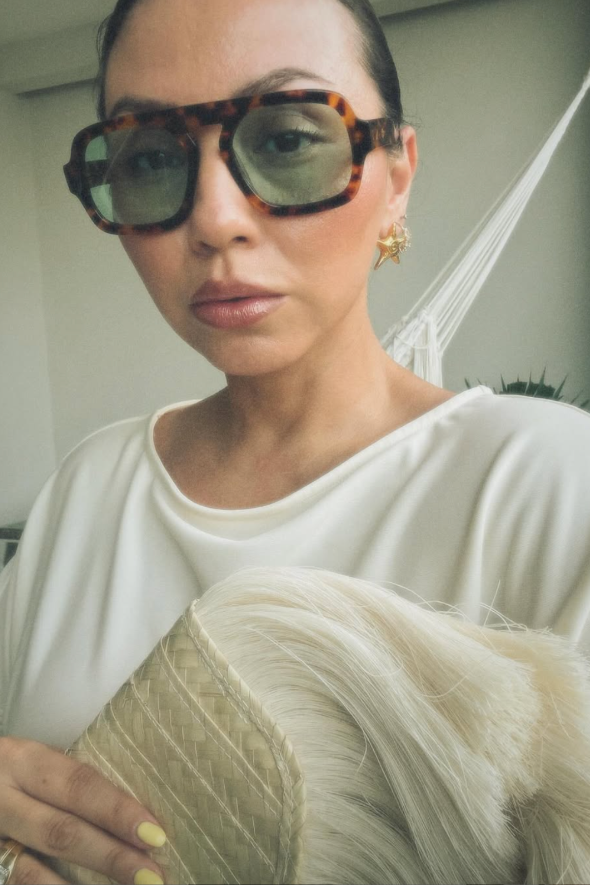 Elisa Johnson Jane Sunglasses in Brown Tortoise at Parc Shop 